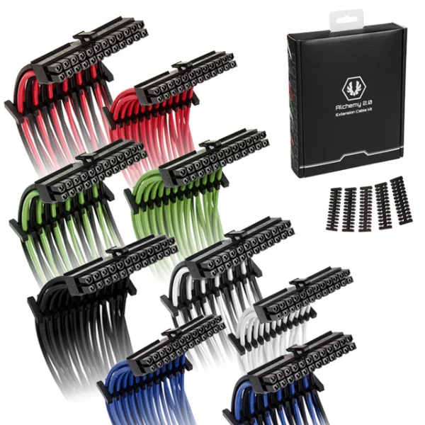 ALCHEMY 2.0 SET DE CABLE ROJO/NEGRO